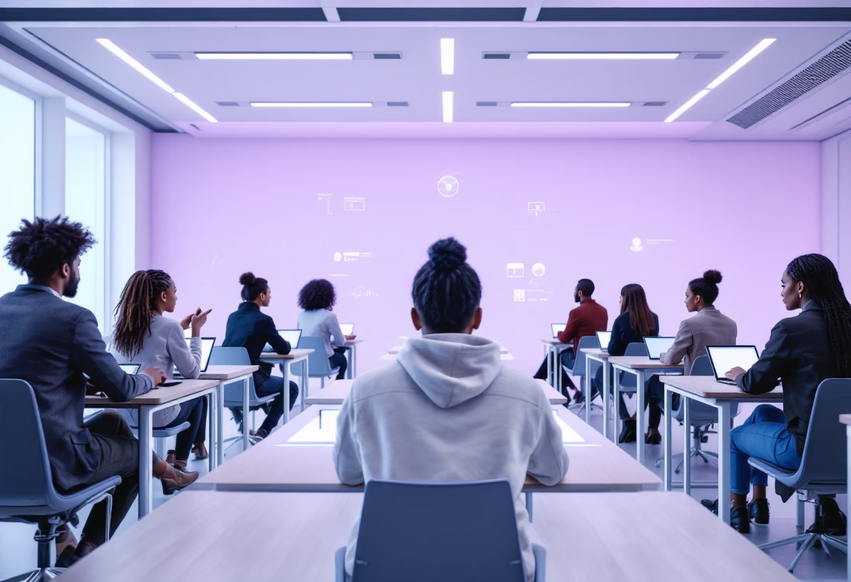 Salle de formation équipée